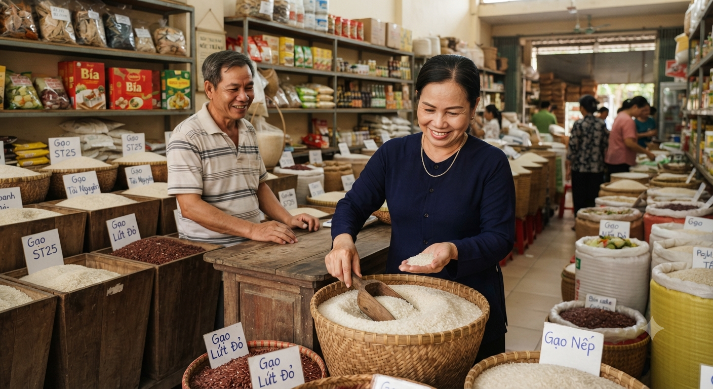 Lựa chọn địa điểm mua gạo Sóc Trăng uy tín
